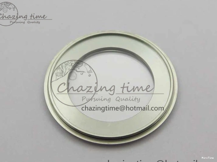 MIROTIME 0402 Stylish Calatrava 5524 Pilot Travel Time SS GRF Black Dial on Black Leather Strap A324 V 7108